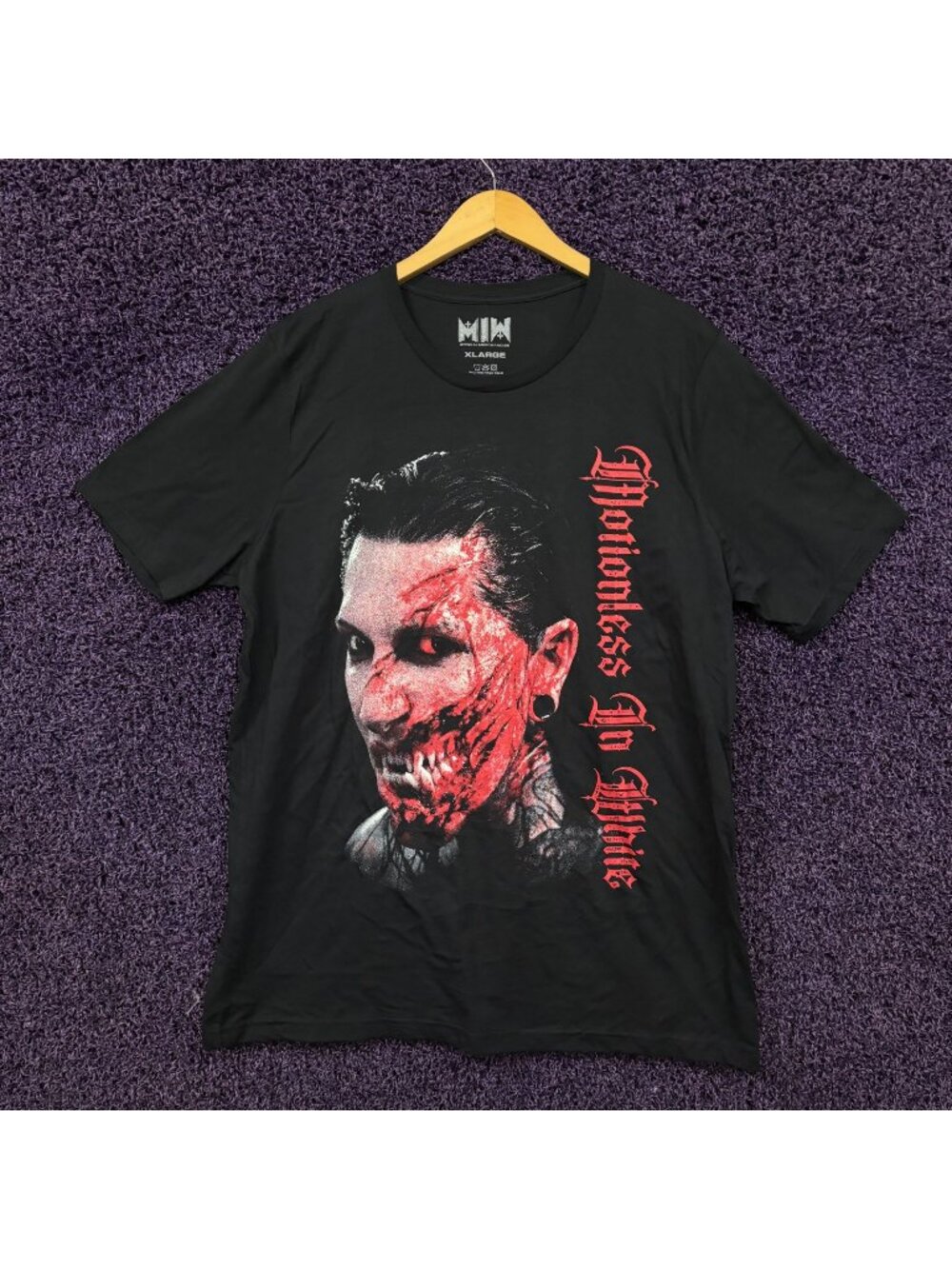 Motionless in White I'm Still F*cking Here Tour T-Shirt Size Extra Large
